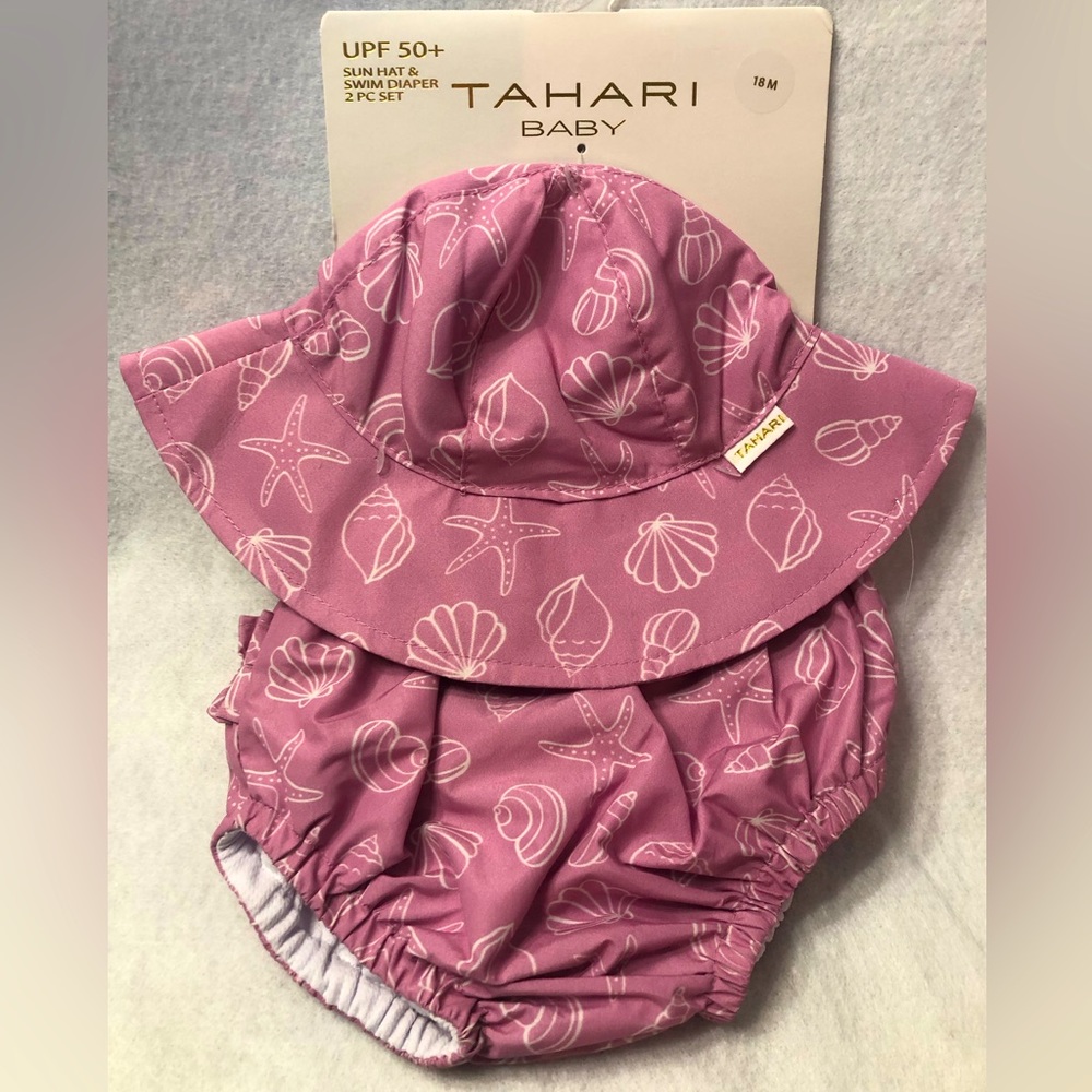 Tahari baby swim set. 18 months.